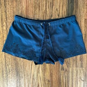 Seafolly Australia Women’s Blue Board Shorts Size XS, Beach, Drawstring